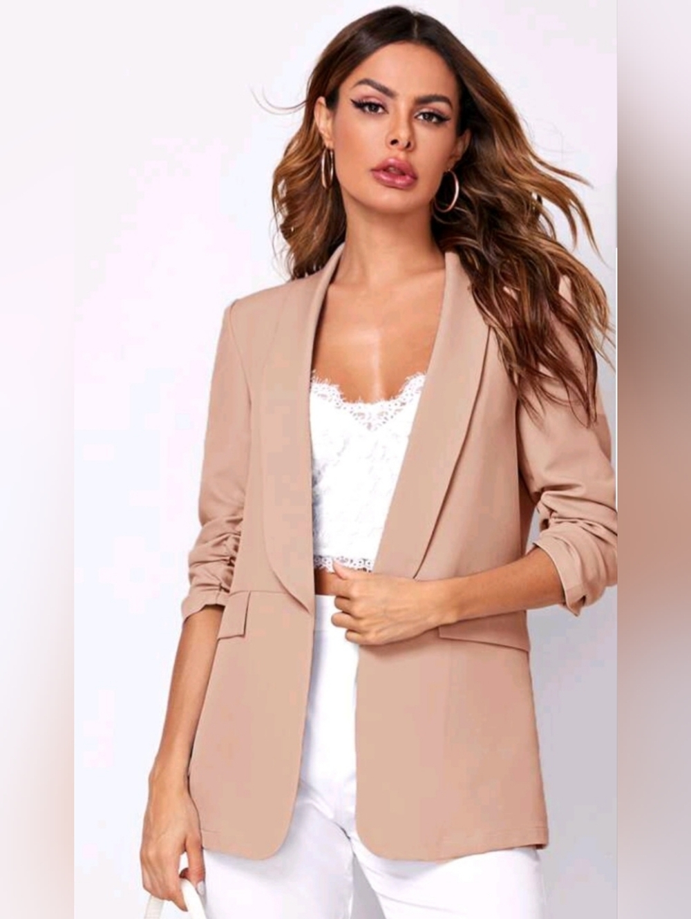 Blush Pink Blazer
